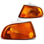 DNA Motoring CL-HC922-AM Pair Corner Light [For 92-95 Honda Civic 4-DR]