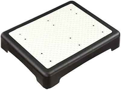 Outdoor Step 4 Inch, Indoor Step Stool for Bed, Portable Car Step Stool, Antislip Half Step Platform for Elderly, Mobility Step for SUV Stairs, Shower – Up to 450 lbs