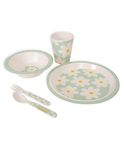 Mi Arcus Kids Flower Melamine Dinnerware Set (Pack of 5)