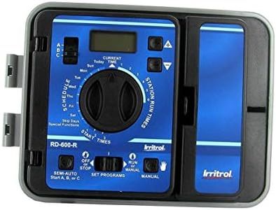 Irritrol RD600-EXT-R Rain Dial 6 Station Outdoor Irrigation Controller