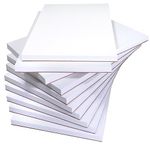 NextDayLabels - Memo Pads, 10 Notepads with 50 – 4x6 Sheets Per Scratch Pad, White, 50#, Office and School Supplies for Writing Notes, Grocery Shopping, to Do Lists, Servers, Small Blank Paper (4x6)