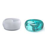 R H LIFESTYLE Silicone Round Tealight Holder Mould for Resin and Concrete Cement Candlestick Epoxy Resin Casting Mold DIY Candle