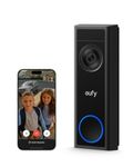 eufy Security Video Doorbell C31, 2K FHD, Battery or Hardwire Powered, Easy to Install, Live Video Call, 24/7 Recording, Human and Motion Detection, HomeBase S380 Compatible, No Monthly Fee