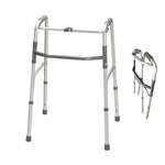 Eazy Folding Walking Frame | Lightweight Walker Adjustable Folding Zimmer Elderly Walking Aid