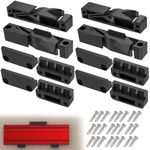NBSK Adjustable Track Rack for Guide Rail, Upgrade Guide Rail Holders, Track Saw Guide Rail Mount, Track Saw Guide Organizers 4 Packs, NBSK_dgzj_004