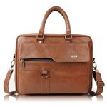 Veneer Unisex Adult Messenger Bag Tan