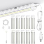 ELEKICO 8ft Led Shop Light, Super Bright 100w 5000k 15000lm 8' Led Shop Lights 8ft, Linkable 96" 8 Foot Shop Light 8 Ft for Garage Warehouse Factory Barn Garage 10pack