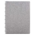Filofax Saffiano A5 refillable Notebook - Silver