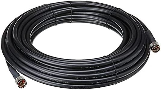 Wilson Electronics 50 ft. Black WILSON-400 Ultra Low Loss Coax Cable (N-Male to NMale), Modem