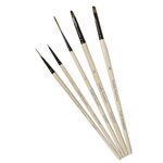 Robert Simmons Simply Simmons Value Brush Sets Devilish Detail Set set of 5