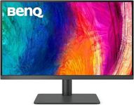 BenQ PD2705U 27 inch 4K UHD IPS Monitor USB-C, 99% sRGB and Rec.709, HDR10, Ergonomic Design, Eye-Care, Built-in Speakers , Black