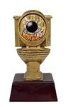 Gold Toilet Bowling Trophy - 6 Inch