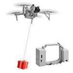 iEago RC Mini 4 Pro Airdrop System Payload Delivery and Transport Dropper with Landing Gear for DJI Mini 4 Pro Drone Fishing Bait Release, Hook Drop, Wedding Clip,Search&Rescue Props