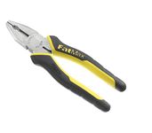 Stanley Max Steel Comb Plier 200MM 0 89 868, Black/Yellow