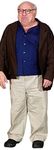 Danny DeVito Life Size Cutout by Celebrity Cutouts