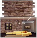 Grace Baltic – 3D Wall Panels for Interior Wall Decor Non-Adhesive Thin and Elastic PVC Wall Covering Panels for Home and Office… (10, Karelian)