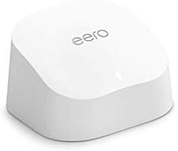 Amazon eero 6 dual-band mesh Wi-Fi 6 router with built-in Zigbee smart home hub