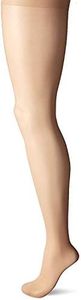 L'eggs Women's Sheer Energy 2 Pair Control Top Sheer Toe Medium Support Panty Hose, Nude, B