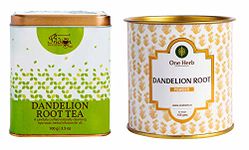 The Indian Chai - Healthy Liver Detox Combo with Dandelion Root Tea and Dandelion Powder 100g Each, for Cleansing Liver, Supports Kidney Function and Digestive Health, Powerhouse of Antioxidants