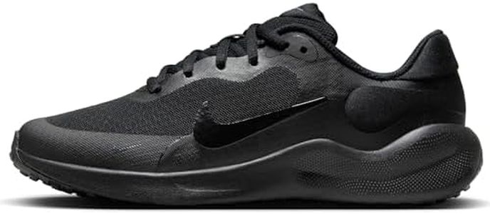 Nike Young Athletes Shoe Revolution 7 (GS), Black/Anthracite, FB7689-001, 34 EU (2.5Y US)
