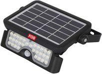 FOS Portable Solar Led Emergency Flood Light 10W With Motion Sensor (Waterproof, Cool White)(ABS)