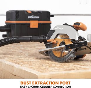 Evolution 18V Cordless Circular Saw – R165CCS-Li