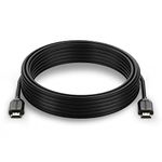 Fosmon 4K HDMI Cable 15FT/4.5M, HDMI 2.0 Cable 4K@60Hz/2160p Support 18Gbps, HDCP, 3D, ARC, Dolby TrueHD, 30AWG Compatible with UHD TV, PC Monitor, Console, PS4, PS5, Xbox 360/One/X/S, Nintendo Switch