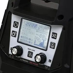 Double Pulse MIG Welding Machine ULTRAMIG 230 Amps 220V Synergy MIG MAG Stick Flux Lift TIG in one multi function welding machine，without PLUG (ULTRAMIG-230)