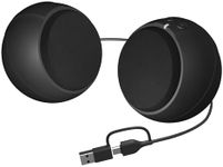 Cyber Acoustics USB-Powered 2.0 Speakers (CA-2110USB) – Modern 2.0 USB C or A Computer Speakers for Desktop PC, 12 Watts Power for Loud Sound, Compatible with PCs and Laptops