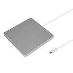 USB C Portable DVD Burner, Silent One-Button External Burning in Loading Suitable for Mac, for Win98 / XP Win7 / Win8 / Win10