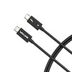 WAVLINK Thunderbolt 4 Cable 40Gbps Thunderbolt Cable with 240W Charging, Single 8K/Dual 4K Display, USB C to USB C Cable for Thunderbolt 4, Thunderbolt 3, USB-C, and USB4 Devices