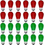 S14 Colored LED String Light Bulbs,