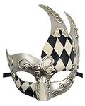 Coolwife Men's Masquerade Mask Vint