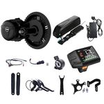 TAV 250W Mid-Drive Electric Bicycle Conversion Kit with 36V 13.25 Ah Battery & Digital LCD Display – Better Range, Premium Torque for Hills, DIY Upgrade for MTB, Hybrid, Road Bicycle
