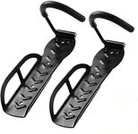 BERHICHAD Bicycle Holders Home Storage Rack Wall Mounted Hanger Hook 2 PCS (Black)