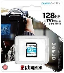 Kingston Canvas Go Plus UHS-I SD Card,128GB
