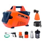 Shakti Technology S7 High Pressure Car Washer Machine with Copper Winding 2100 Watts and Pressure 130 Bar for Cleaning Car, Bike & Home (Copper Winding)