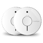 FireAngel Optical Smoke Alarm with 5 Year Replaceable Batteries, FA6615-R-T2 (ST-625 replacement, new gen) - Twin Pack