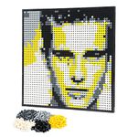 Amalia Personalized Mosaic Portrait Custom Building Kit Pixel Great Wall Art Decoration Customized Your Own Photo Picture-Memory(L/15.1"x15.1")