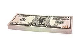 Cashbricks 100 x $50 DOLLAR play money banknotes