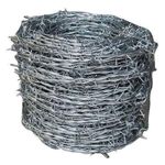 Sarvodaya Barbed Wire for Fencing in 1500 FEET for Fence, Poles, Trees, Antennae, Wire with Hooks(Kanta Taar) IN 13 GASE (50 KG) (1500 FEET)