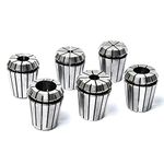 ATOPLEE ER32 Spring Collet Set for CNC Engraving Machine & Milling Lathe Tools[All Sizes, 6pcs]