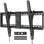 MOUNTUP UL Listed TV Wall Mount, Tilting TV Mount Bracket for Most 37-82 Inch Flat Screen/Curved TV Low Profile Wall Mount Saving Space Max VESA 600x400mm Hold up to 99 lbs Fit 16" 18" 24" Stud MU0008