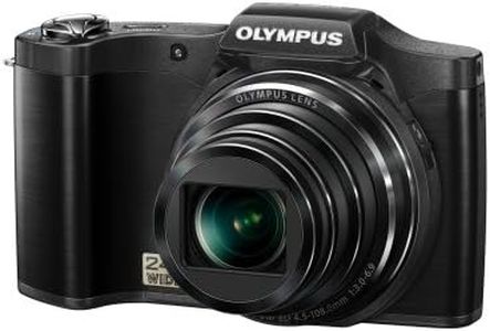 Olympus SZ-12 14MP Digital Camera with 24x Wide-Angle Zoom (Black) (Old Model)
