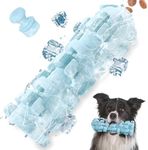 M.C.works Ice Lolly Dog Toys for Aggressive Chewer, Extreme Tough Chew Toys for Large Dogs Heavy Chewers, Water&Milk Freezable Dog Toy, Treat Dispensing Toys