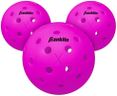 Franklin Sports X-40 Pickleballs - Official Ball of USA Pickleball, APP Tour, US Open - Suitable for Outdoor Courts - Regulation Size, Tournament Grade - 3 Pack - Purple