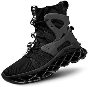 Hello MrLin Running Shoes Womens Comfortable Fashion Non Slip Sneakers Walking Gym Tennis Sport Athletic Shoes Hip Hop Black