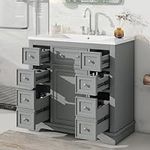 Merax 36" Bathroom Vanity Cabinet w