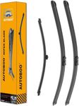 AUTOBOO 24"+20" Windshield Wipers w