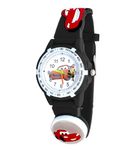 Time Up Analog Dial Cartoon Car Toy Kids Watch for Boys & Girls (Age:3-10 Years) -RBT-CAR-X (Car-Black)